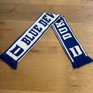 Duke Blue and White Scarf
